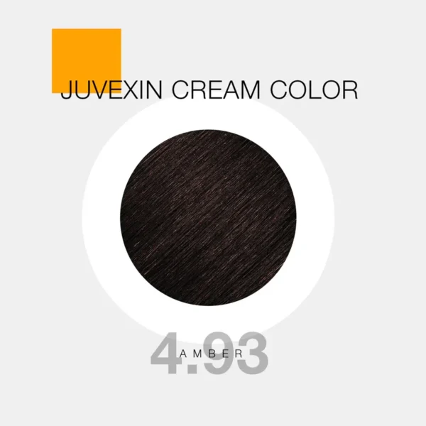 سری رنگ موهای Juvexin Cream Color Pro Amber