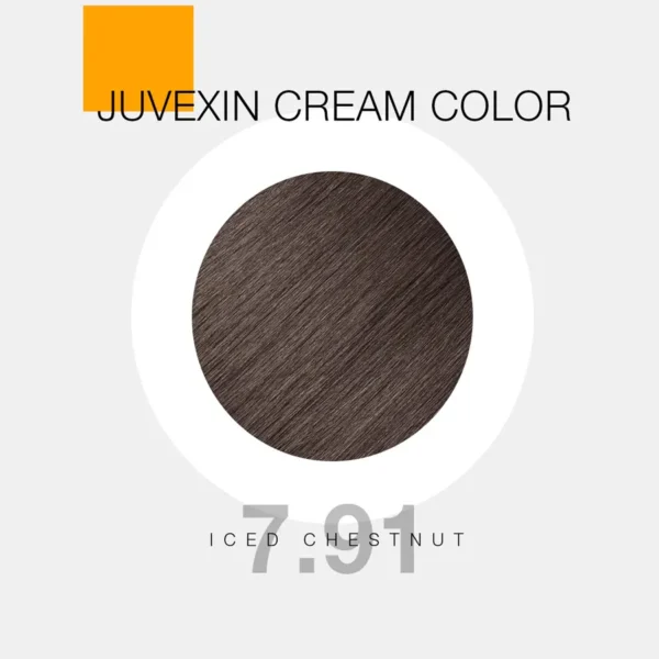 سری رنگ موهای Juvexin Cream Color Pro Iced Chestnut